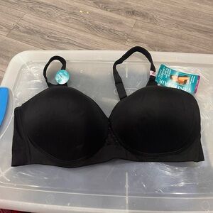 🌷Vanity Fair 44D Elegant Black Bra